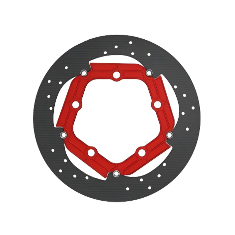 13" Performance Brake Rotor 7075 Aluminum 5-Bolt Lower for HD Touring Motorcycle 12.6" Brake Disc Retrofit/Upgrade