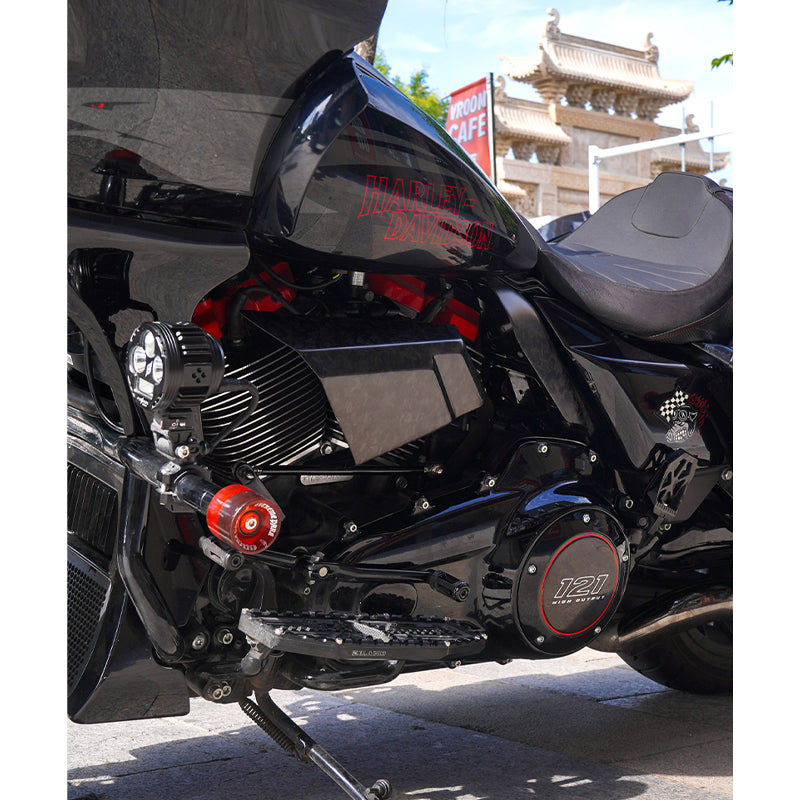 Carbon Fiber Air Scoop for 23.5-later Touring Motorcycle 121CVO/117 Road Glide Street Glide Coil Cover