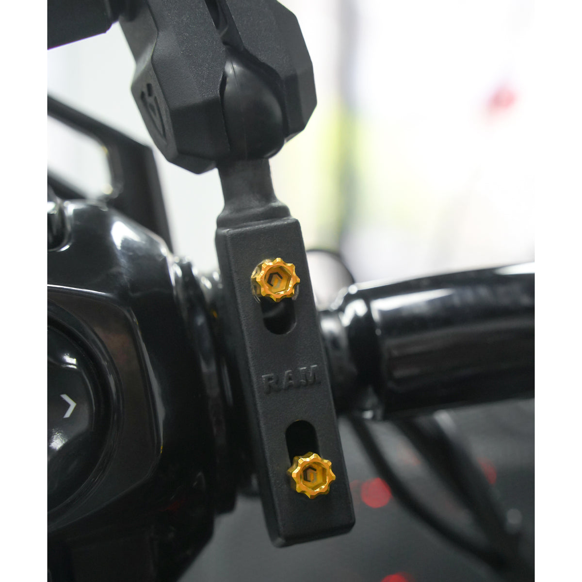 HANDLEBAR THROTTLE CLUTCH LEVER CLAMP TITANIUM ALLOY BOLTS