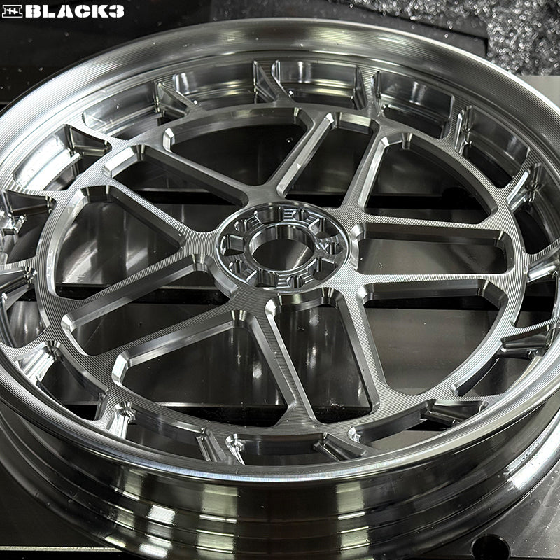 Black3 Customized Forged Billet Aluminum Alloy Wheels HD Touring Softail Front Wheel Motorcycle Accessories for Retrofit/Upgrade