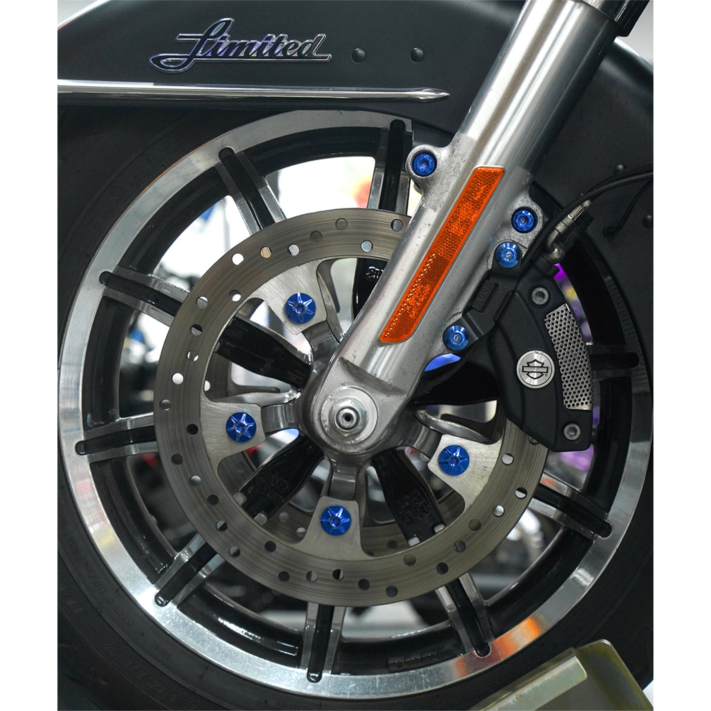 Chiefdom H-D Touring & Softail Front/Rear Brake Rotor Titanium Alloy Bolts