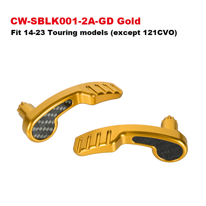 Motorcycle Colors Saddlebag Latch Lever PB Style Left Right for 2014-2023 Touring Road Glide Street Glide Electra