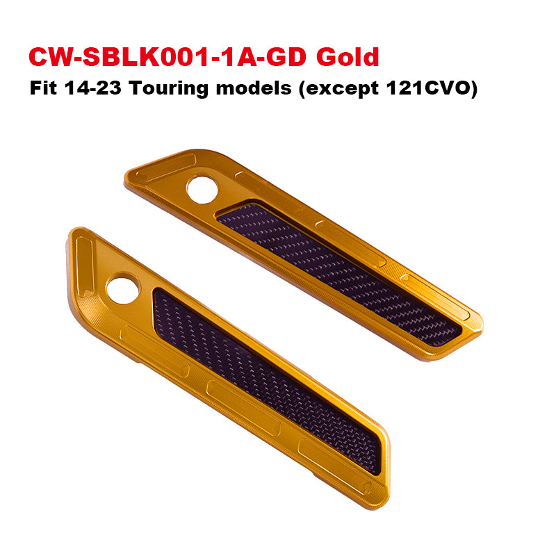 Colors Saddlebag Latch Cover Fit 2014-2023 Touring Motorcycle Side Case Lock Cover for Road Glide/Street Glide/Road King