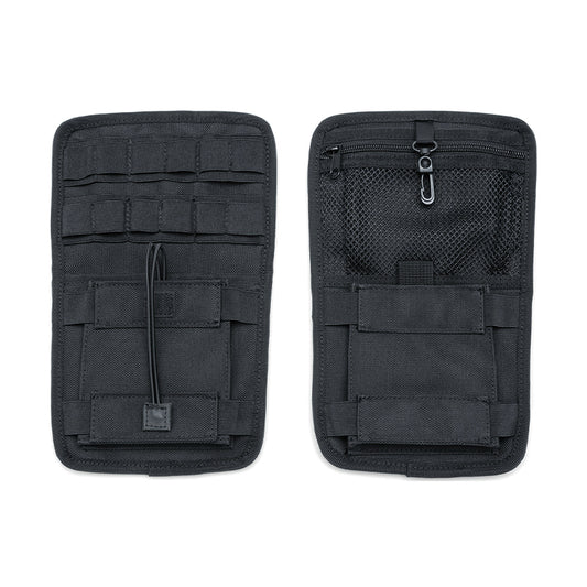 Chiefdom Saddlebag Internal Organizer for HD Touring Motorcycle Hard Side Box Black Tool Storage Bag Left Right