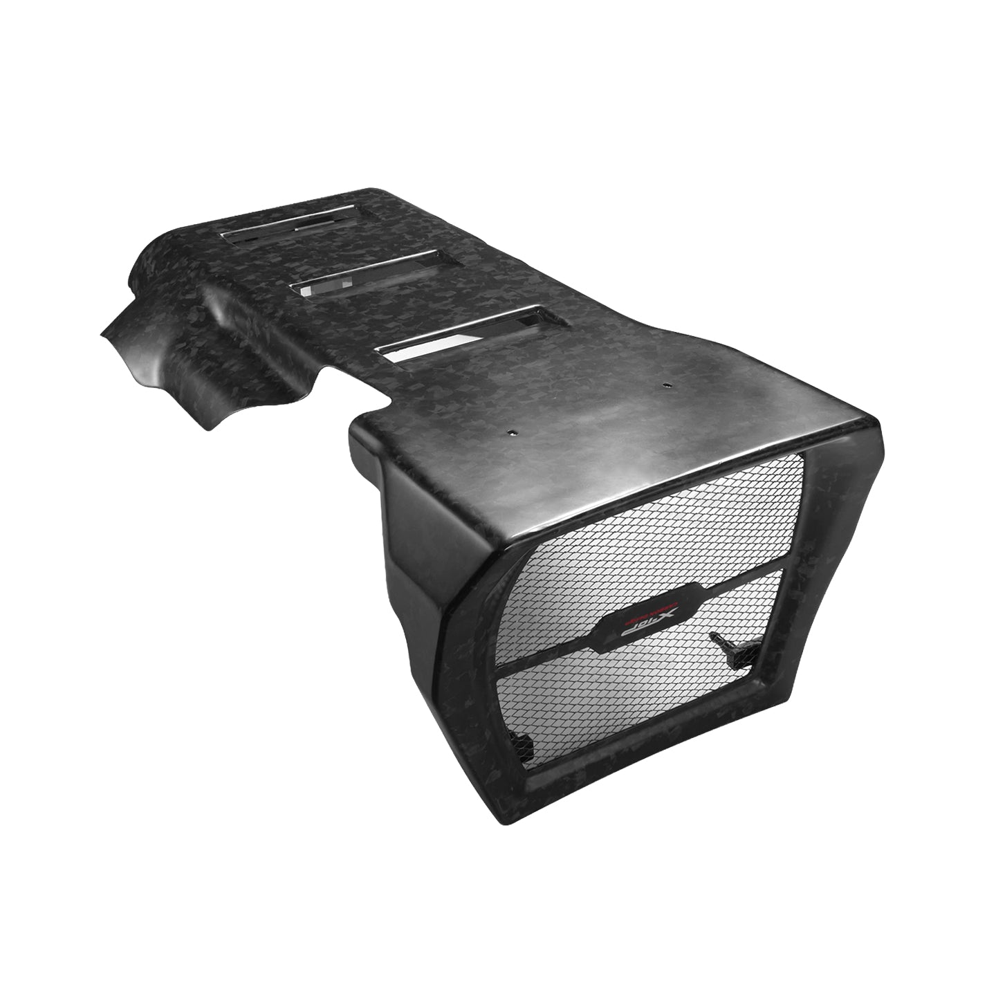 HD 121/117 Touring Motorcycle Carbon Fibre Skid Plate Protective Engine Guard Plate for 24-later Road Glide Body Systems