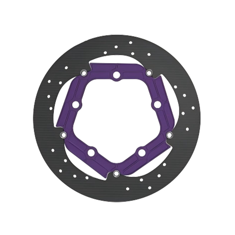 13" Performance Brake Rotor 7075 Aluminum 5-Bolt Lower for HD Touring Motorcycle 12.6" Brake Disc Retrofit/Upgrade