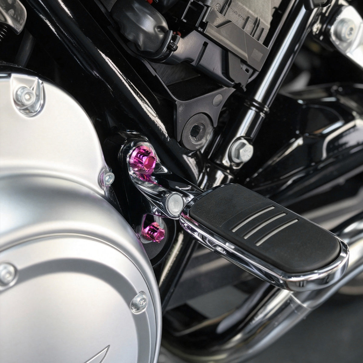 PASSENGER FOOT PEGS TITANIUM ALLOY BOLTS