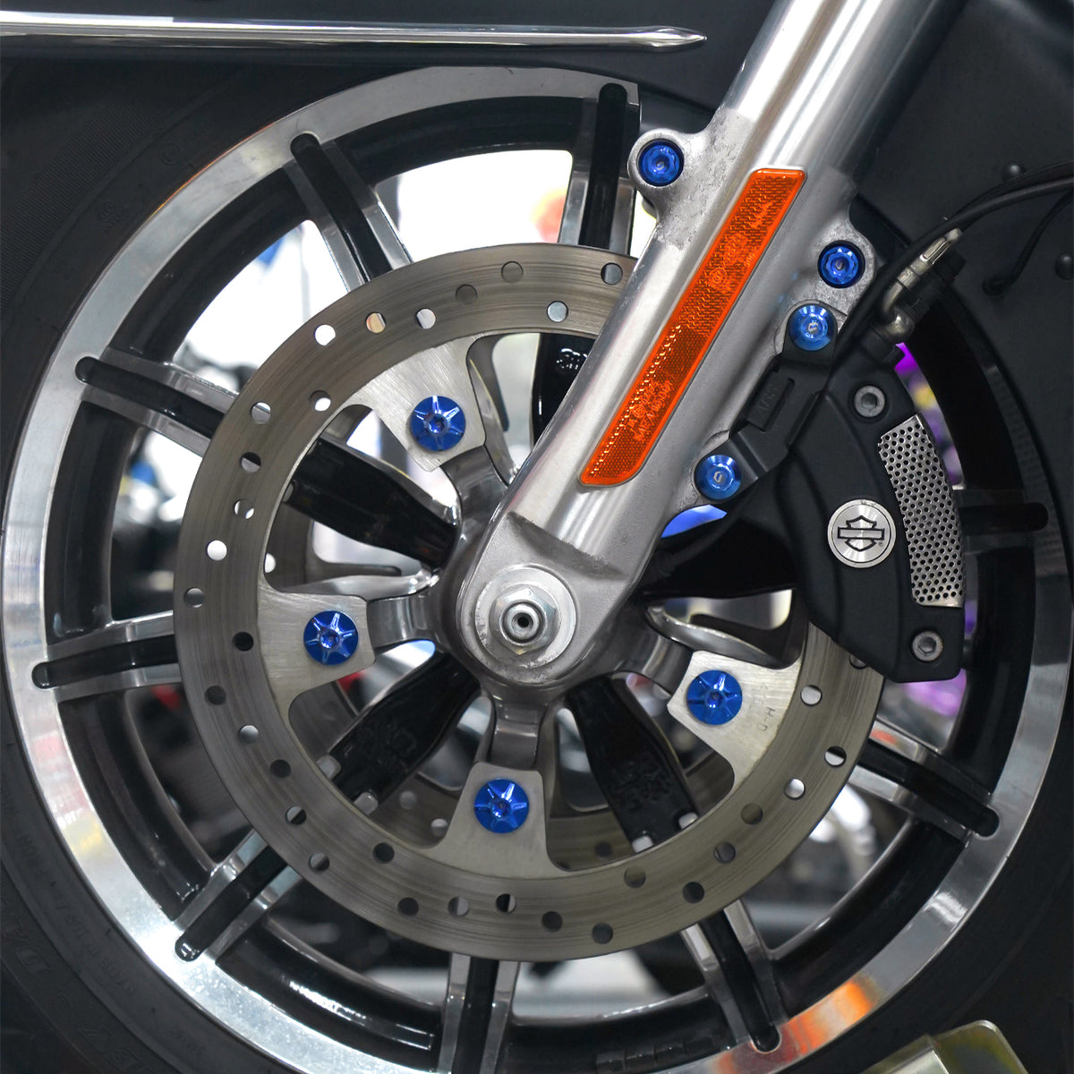 FRONT/REAR BRAKE ROTOR TITANIUM ALLOY BOLTS