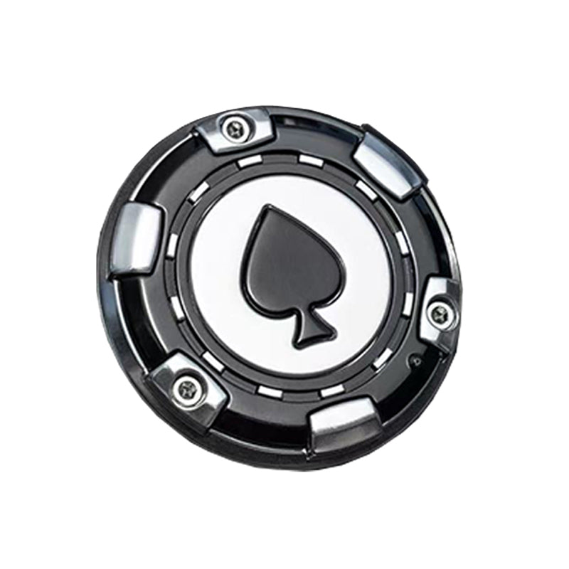 GASHOO Spades Timer Cam Cover Right Fit M8 Softail and Touring Motorcycle Aluminum Alloy for Road Glide Street Glide LowRiderST