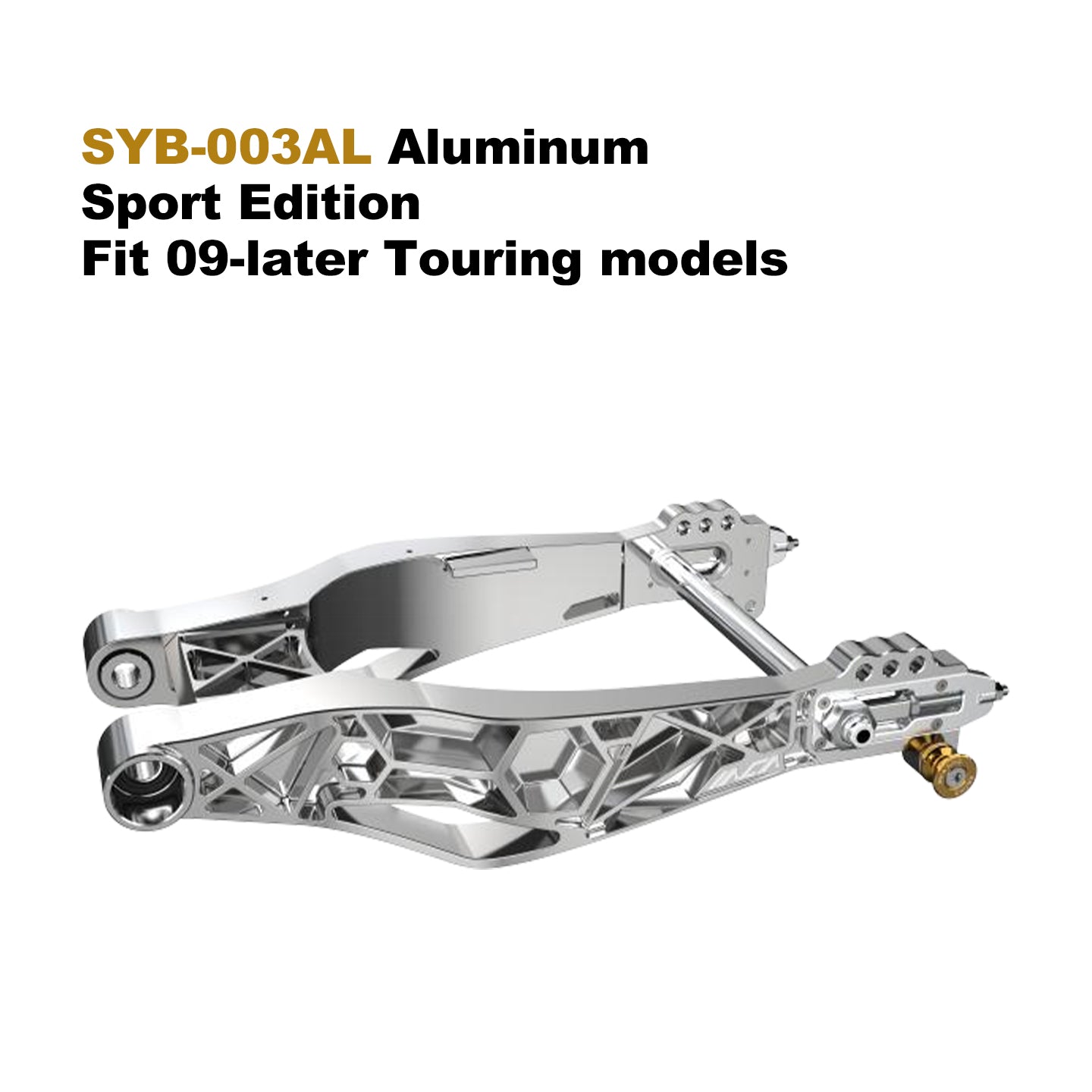 HD Touring Racer Swingarm Compatible Aluminum Racing Swing Arm Rear Fork Lightweight Motorcycle Frame & Body Upgrade Accessory