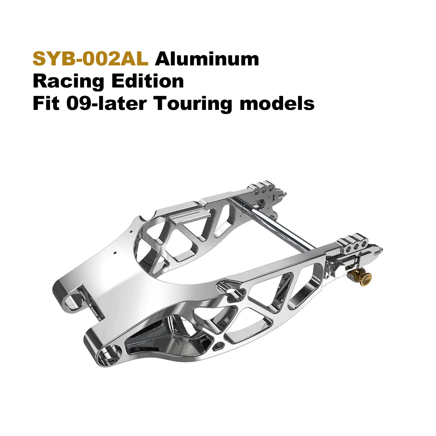 HD Touring Racer Swingarm Compatible Aluminum Racing Swing Arm Rear Fork Lightweight Motorcycle Frame & Body Upgrade Accessory
