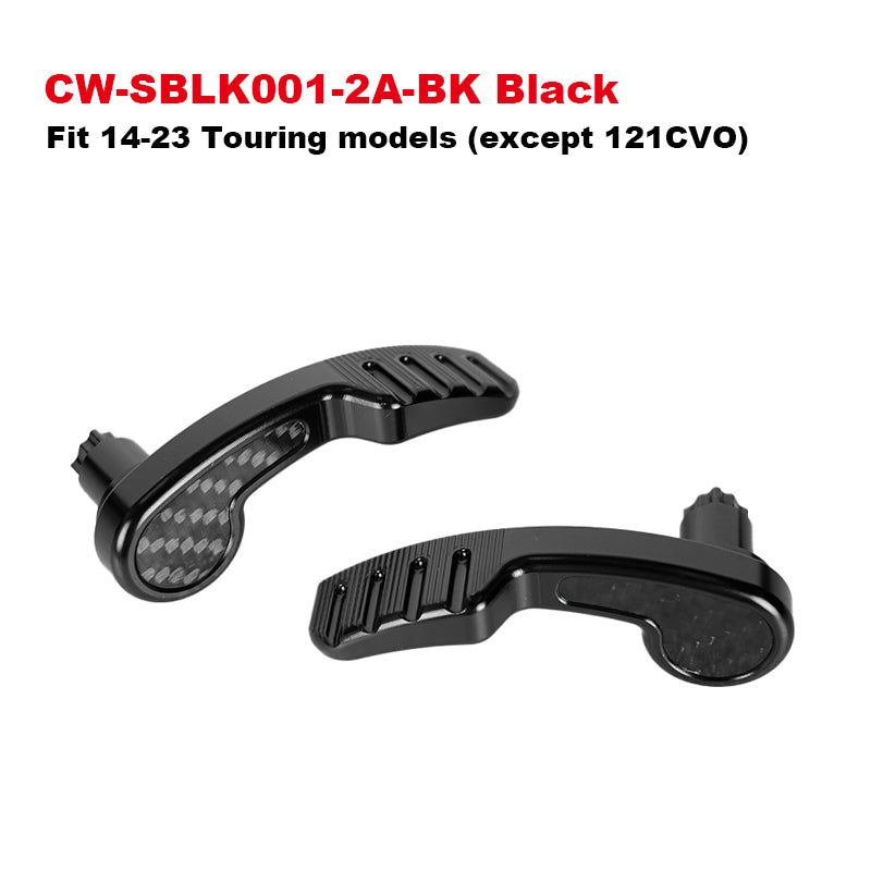 Motorcycle Colors Saddlebag Latch Lever PB Style Left Right for 2014-2023 Touring Road Glide Street Glide Electra