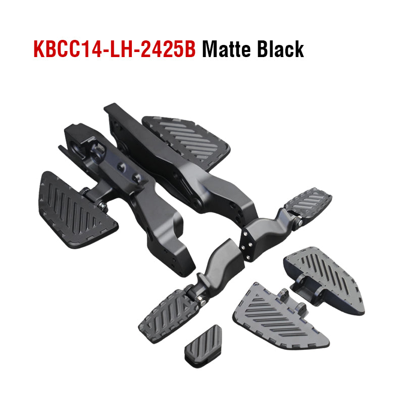 GWM SOUO S2000 Motorcycle Floorboard Controls Kit Front & Rear Footpegs Brake Pedal Highway Peg Mounts Kit