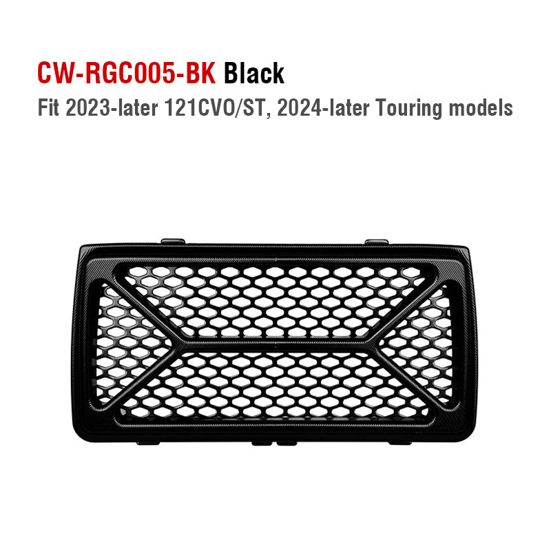 Colors Oil Cooler Guard for H-D 23.5-later Touring Motorcycle Radiator Guard Cover Fit 121CVOST 117 Road Glide Street Glide
