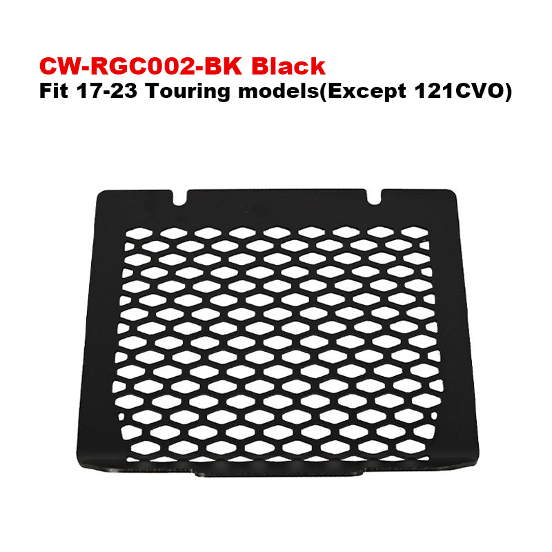 Aluminum Oil Cooler Guard for 17-23 Touring Motorcycle Multi-Color Mesh Grill Guard Fit Road Glide Street Glide Electra Glide