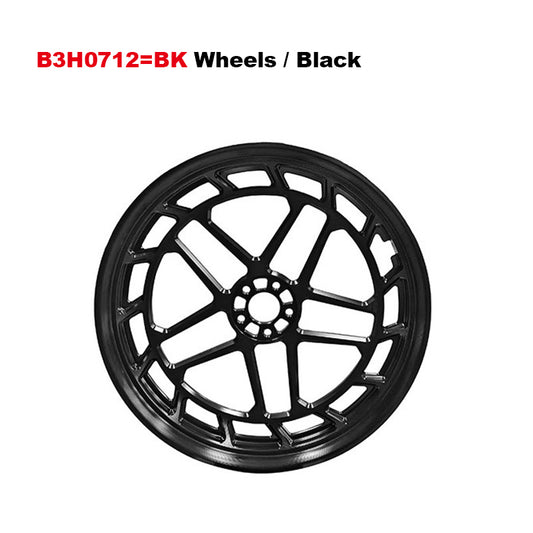 Black3 Customized Forged Billet Aluminum Alloy Wheels HD Touring Softail Front Wheel Motorcycle Accessories for Retrofit/Upgrade