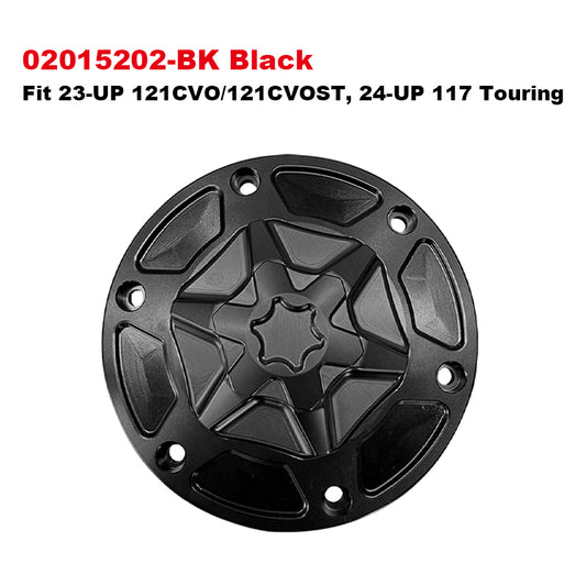 Aluminum CNC Color Locking Gas Cap Fit 2023-UP 121 Road Glide CVO/ST Fuel Tank Cap for 2024-UP Touring Street Glide Motorcycle