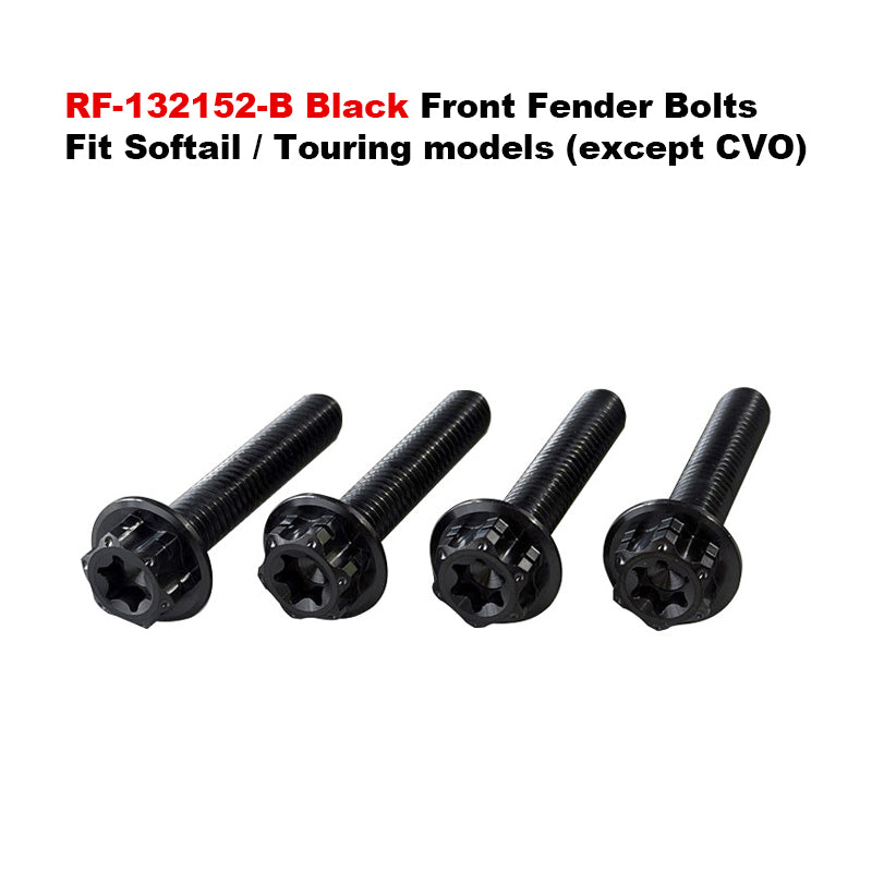 Titanium Alloy Colors Brake Caliper Mounts Bolts Front Fender Screws Fit HD Touring Softail XL Motorcycles