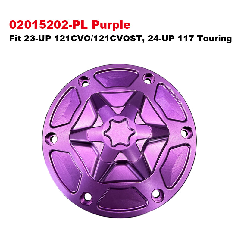 Aluminum CNC Color Locking Gas Cap Fit 2023-UP 121 Road Glide CVO/ST Fuel Tank Cap for 2024-UP Touring Street Glide Motorcycle