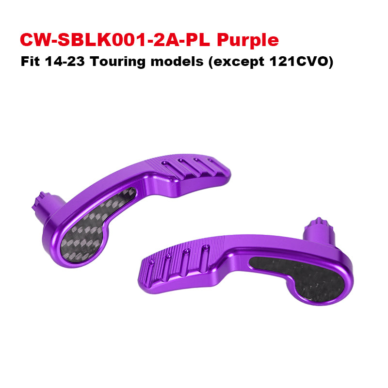 Motorcycle Colors Saddlebag Latch Lever PB Style Left Right for 2014-2023 Touring Road Glide Street Glide Electra