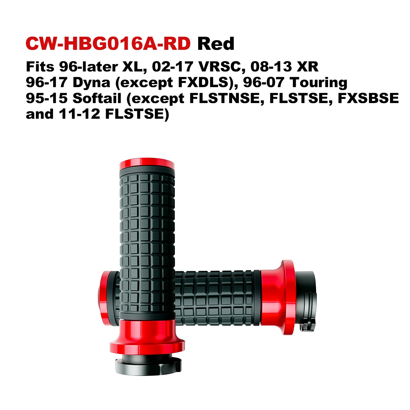 Multi-Color Anti-Slip Hand Grips for 121/117 Touring Softail Motorcycle XL Sportster Dyna Rubber Throttle Tube Grip