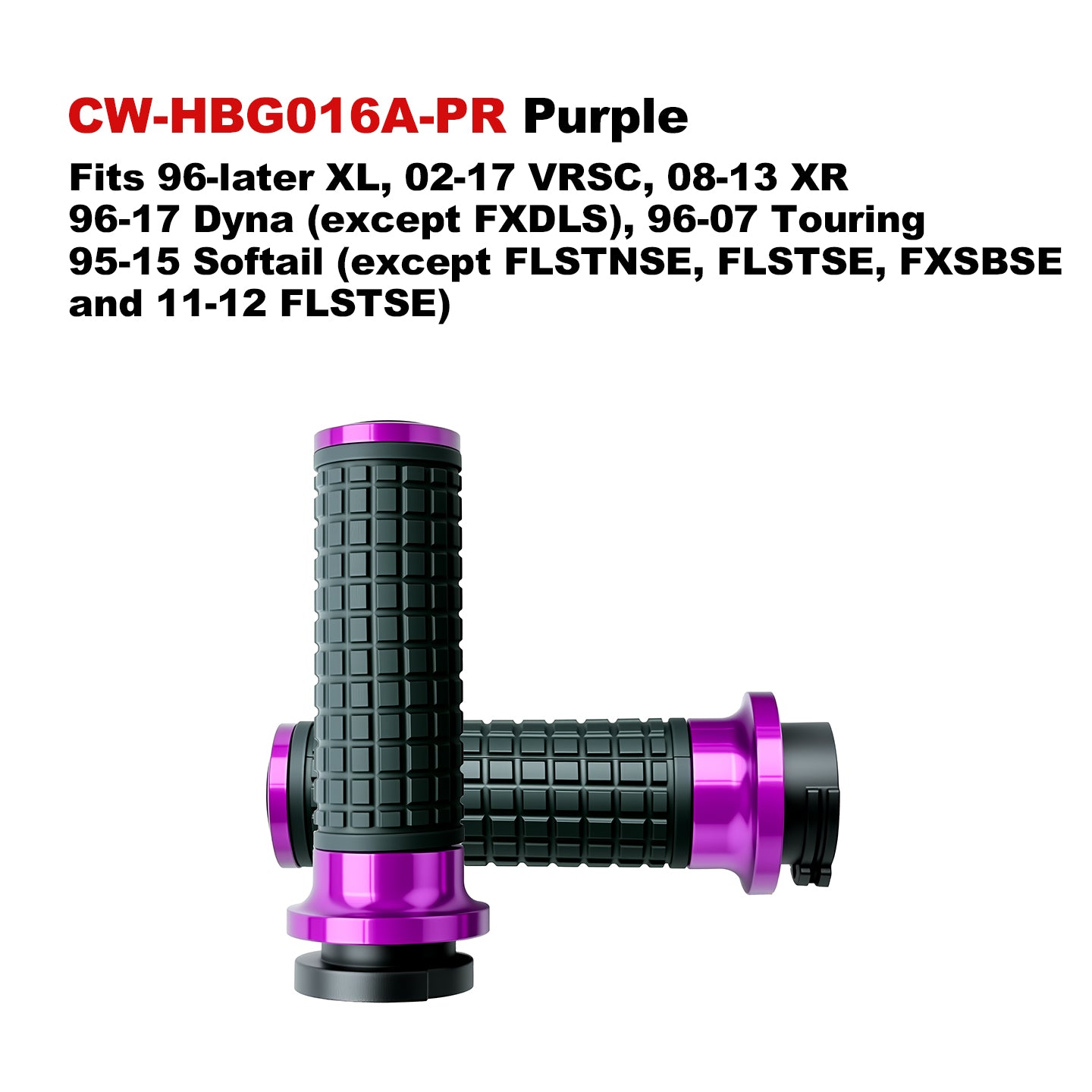 Multi-Color Anti-Slip Hand Grips for 121/117 Touring Softail Motorcycle XL Sportster Dyna Rubber Throttle Tube Grip