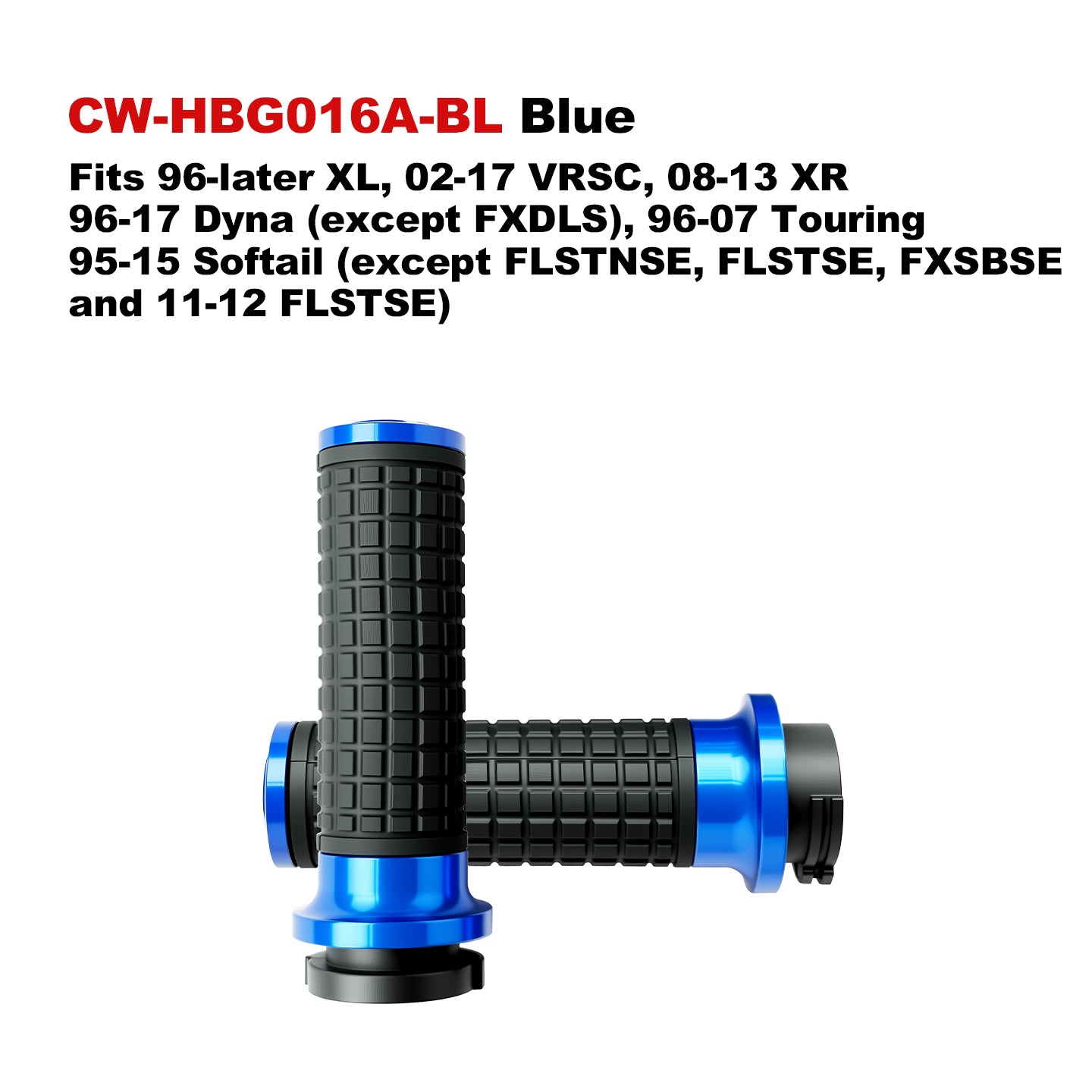 Multi-Color Anti-Slip Hand Grips for 121/117 Touring Softail Motorcycle XL Sportster Dyna Rubber Throttle Tube Grip