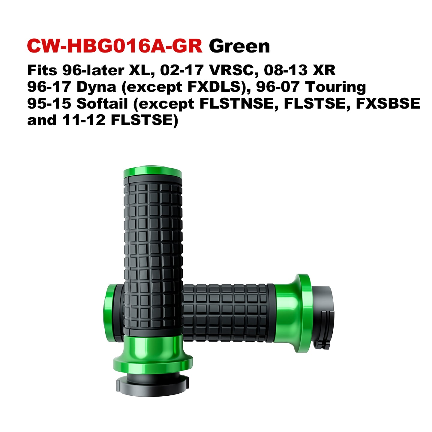 Multi-Color Anti-Slip Hand Grips for 121/117 Touring Softail Motorcycle XL Sportster Dyna Rubber Throttle Tube Grip