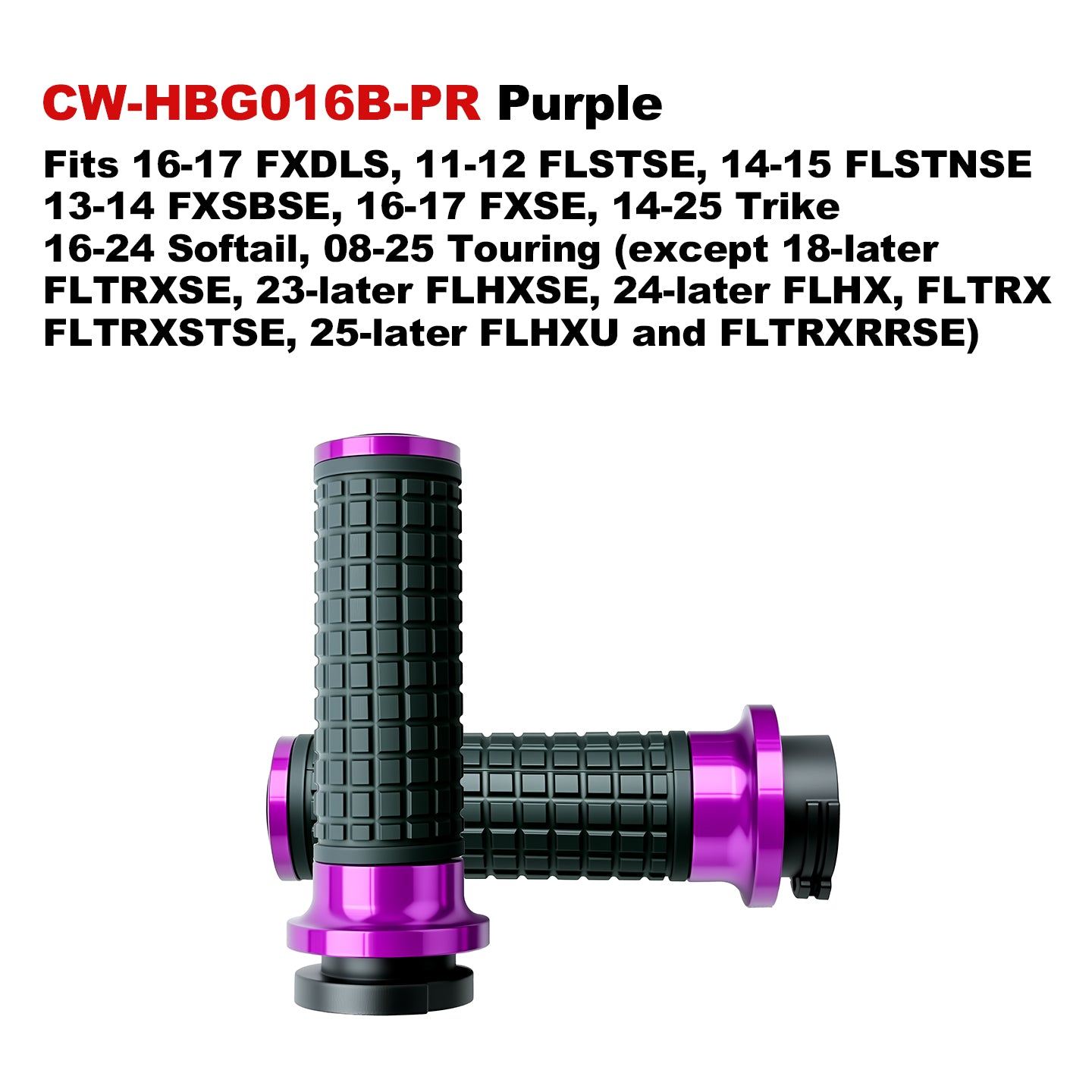 Multi-Color Anti-Slip Hand Grips for 121/117 Touring Softail Motorcycle XL Sportster Dyna Rubber Throttle Tube Grip