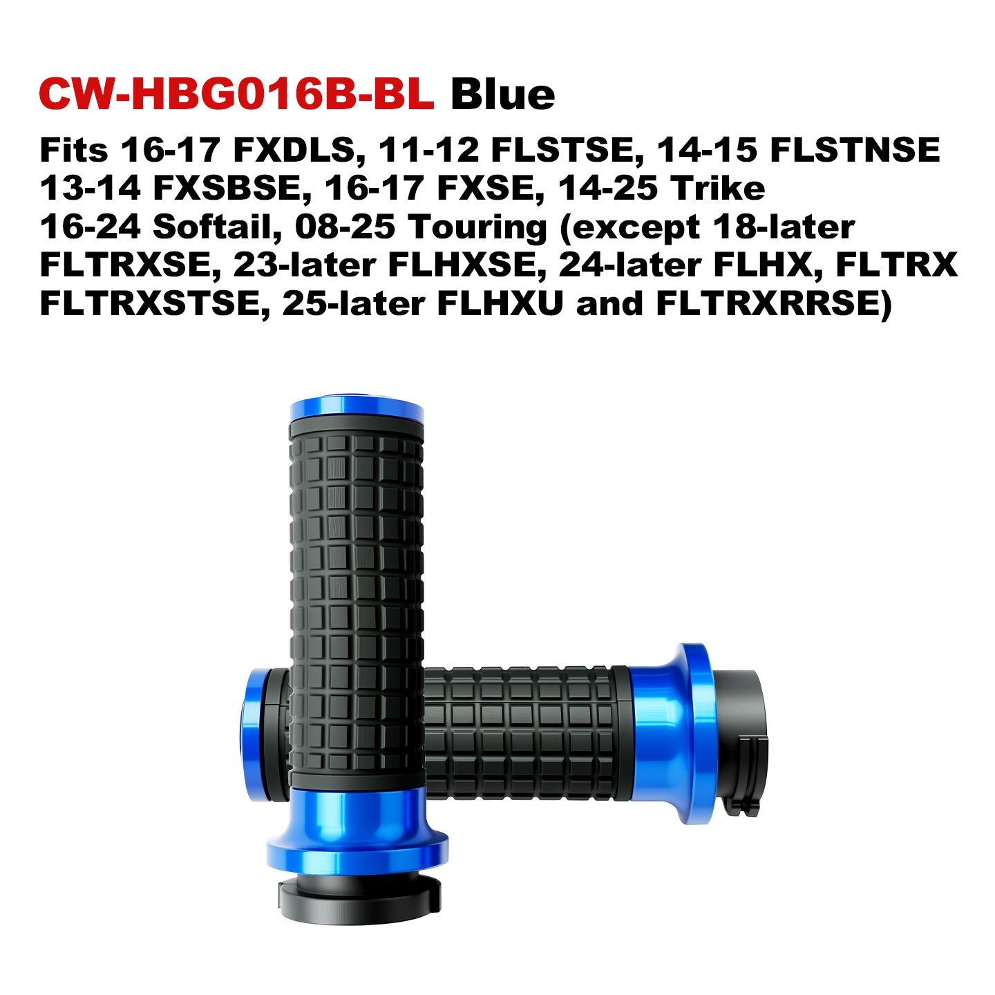 Multi-Color Anti-Slip Hand Grips for 121/117 Touring Softail Motorcycle XL Sportster Dyna Rubber Throttle Tube Grip