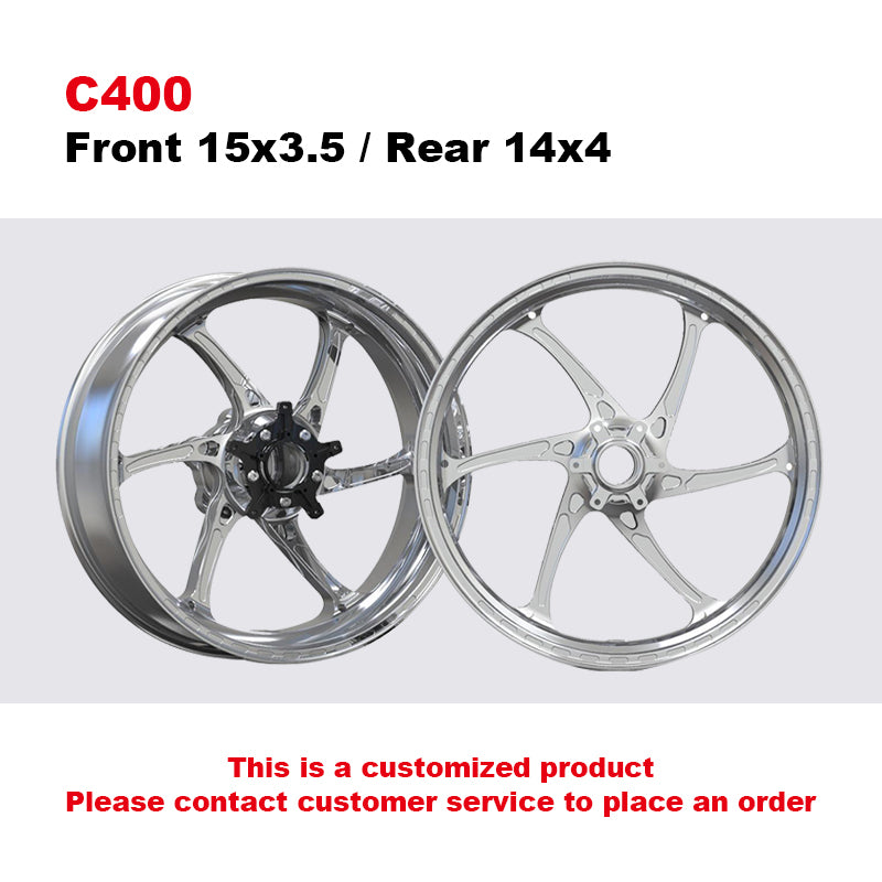 New WILDOUT Racing CNC Aluminum Alloy Customized Wheel Hub for BMW R18/C400/1250RT/R NINE T/S1000RR  Motorcycle