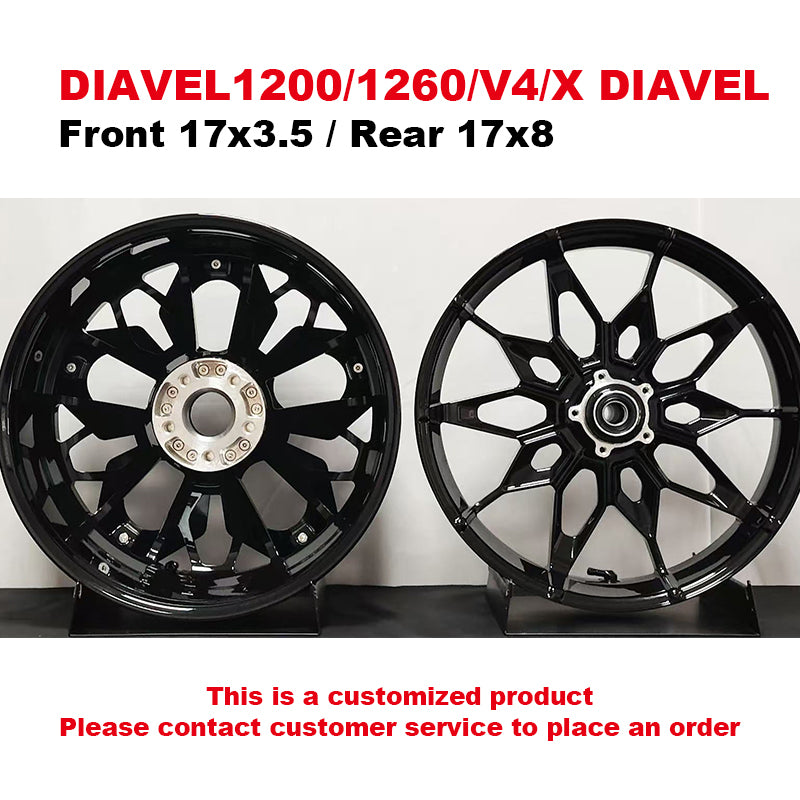 New WILDOUT Racing CNC Aluminum Alloy Customized Wheel Hub for DUCATI PANIGALE V2/STREET FIGHTER V4  Motorcycle