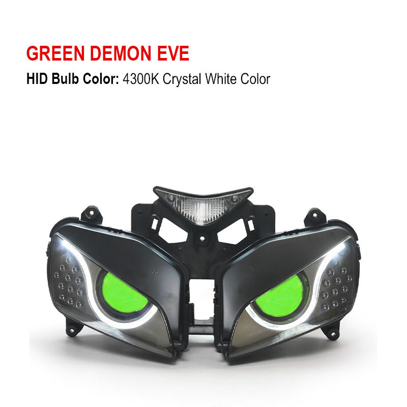 Hondaa CBR1000RR 2004-2007 LED Optical Fiber Headlight Assembly New Condition 6000k Color Temperature Directly China Motorcycles
