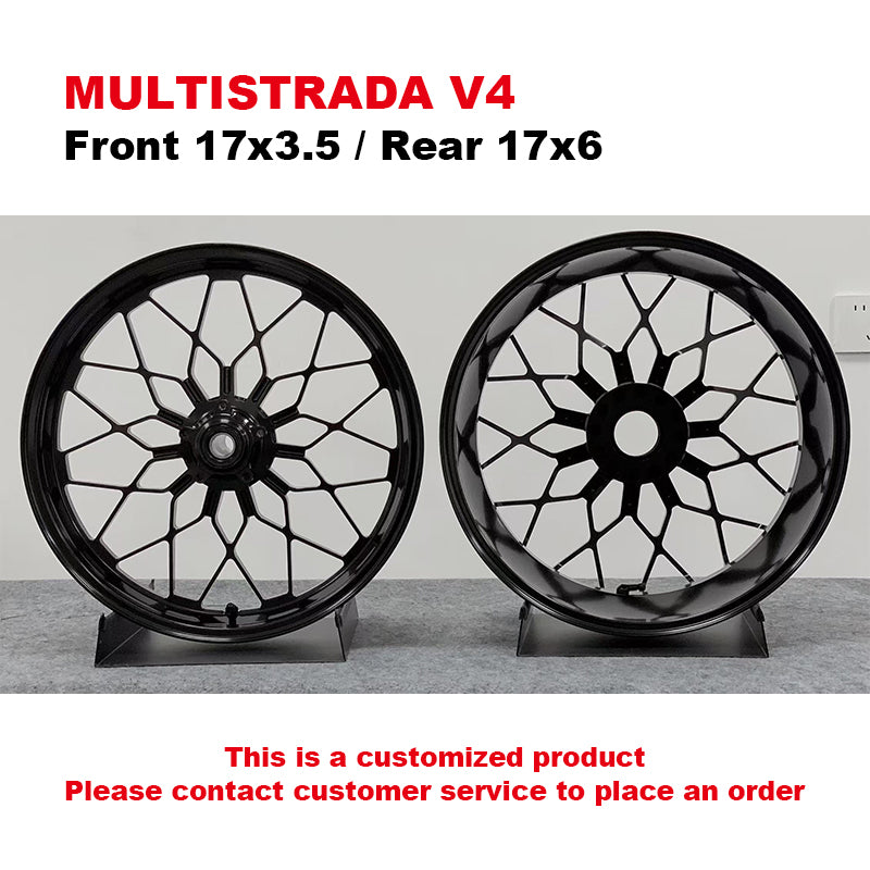 New WILDOUT Racing CNC Aluminum Alloy Customized Wheel Hub for DUCATI PANIGALE V2/STREET FIGHTER V4  Motorcycle
