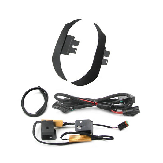 Baja LP9 Headlight Wiring Harness Bracket for 2023 HD 121 Street Glide CVO 2024 117 Street Glide Motorcycle Accessories