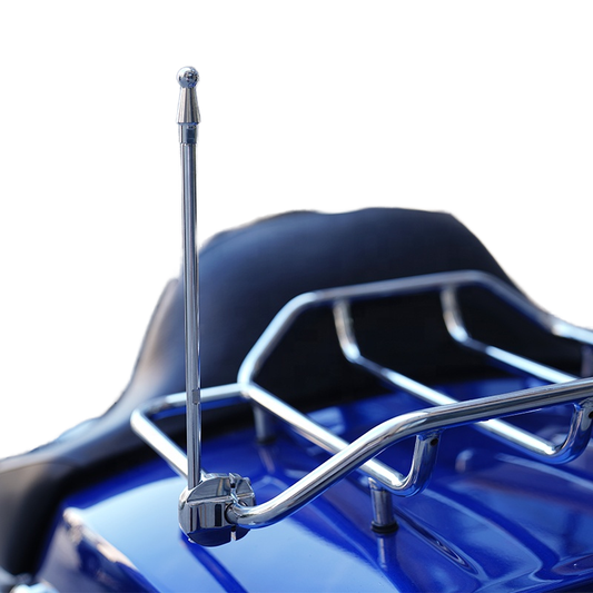Motorcycle Flag Pole for HD Touring Luggage Racks Fits Most Tubing with 1.2cm Diameter Sign Accessories