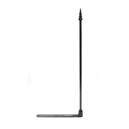 HD Touring Motorcycle Saddlebag Bottom and Guard Rails Quick Disassembly Flagpole Aluminium and Steel Material
