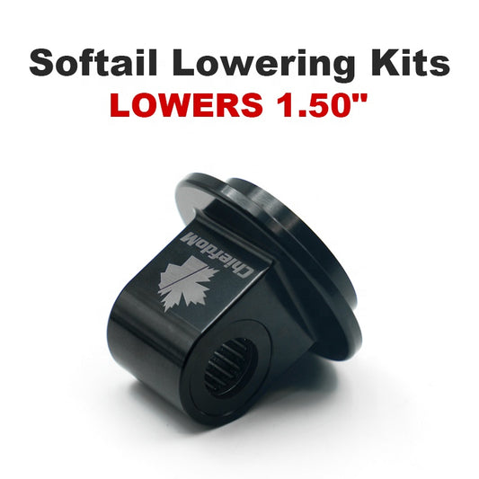 HD 18-Later Softail 1.50 Inch Rear Lowering Kit High-Strength 40mm LowRider ST Fat Bob Motorcycle Accessories