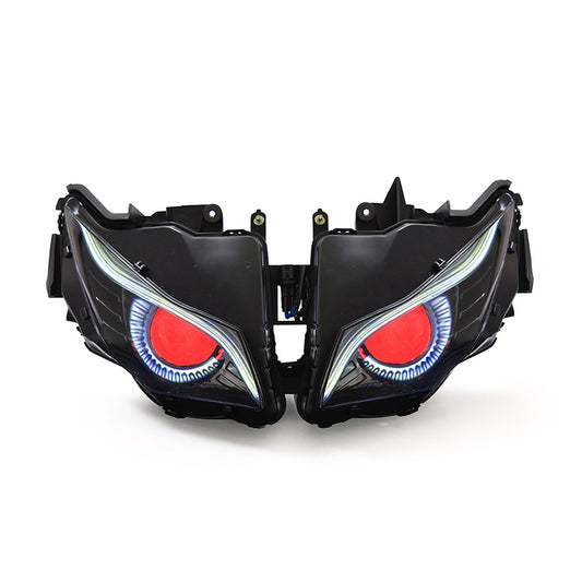 Hondaa CBR1000RR 2012-2016 Projector LED Headlight Assembly Optical Fiber Plastic 6000k Perfect Fit Motorcycle Led Headlights