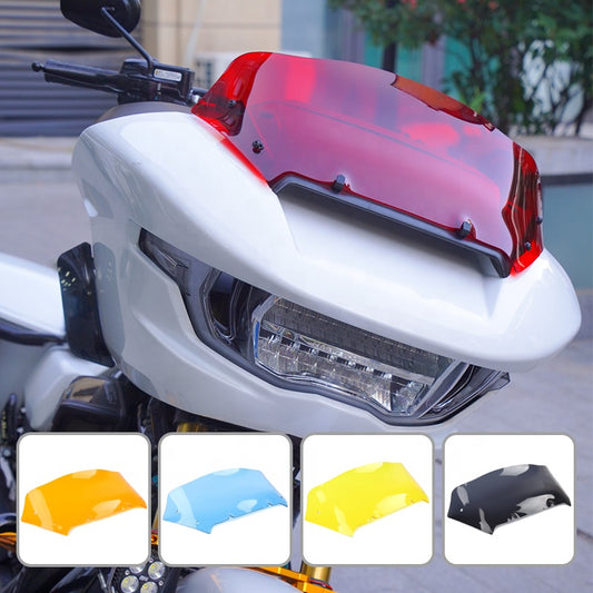 2023 121 Road Glide CVO 2024 FLTRXSTSE Motorcycle Frame & Body Parts 9-Inch Color Windshield Accessories New Wind Deflector
