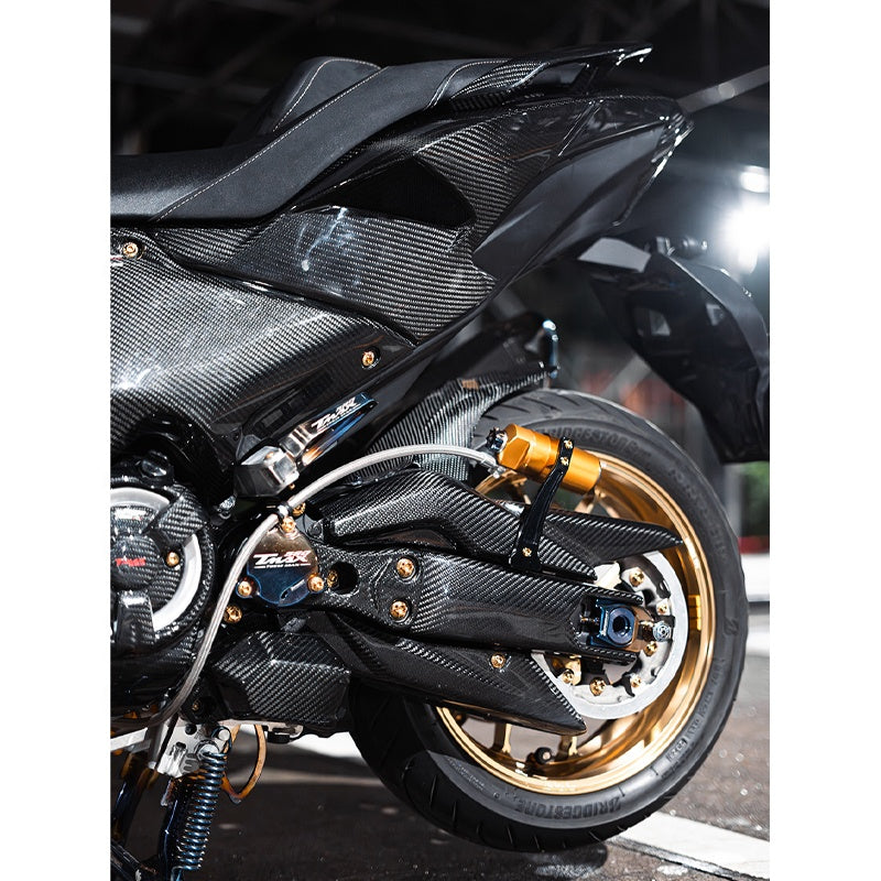 2023+ Yamaha TMAX 560 Premium Carbon Fiber Upgrade Parts Full Set Fairings Covers Engine Guards Exhaust Motorcycle Body Systems