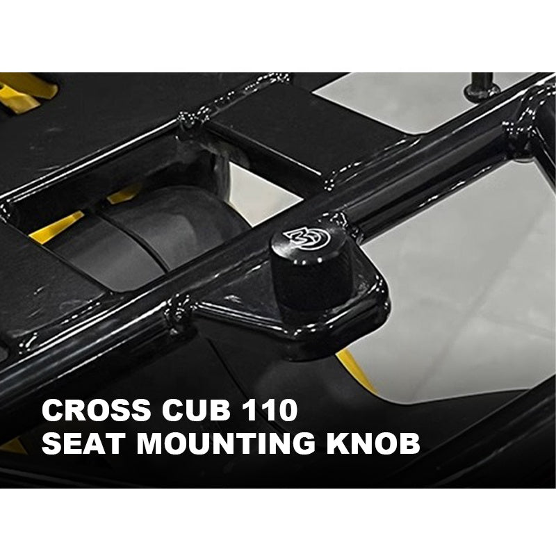 Adjustable Alloy Seat Mounting Knob Cross Cub 110 Fastening New Seat Manual Installation 110 CC110 Motorcycles Air Included