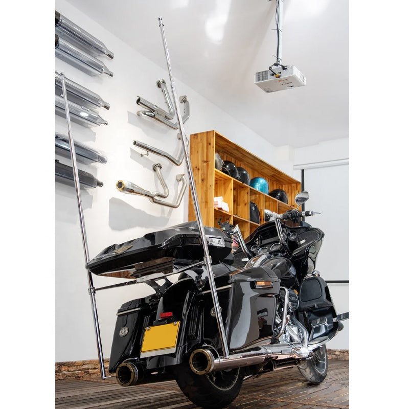 HD Touring Electra Glide Wind-Resistant Flag Mounting Kit New Flagpole for Road Glide Custom Motorcycles Double Side Flagpoles