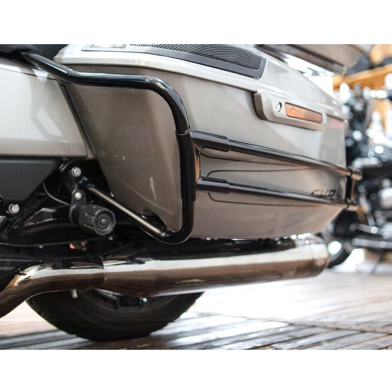 2023 Road Glide CVO and Street Glide CVO Motorcycle Rear Saddlebag Guards 2024 FLHX/FLTRX Bar Guard Rails Bumper Accessories