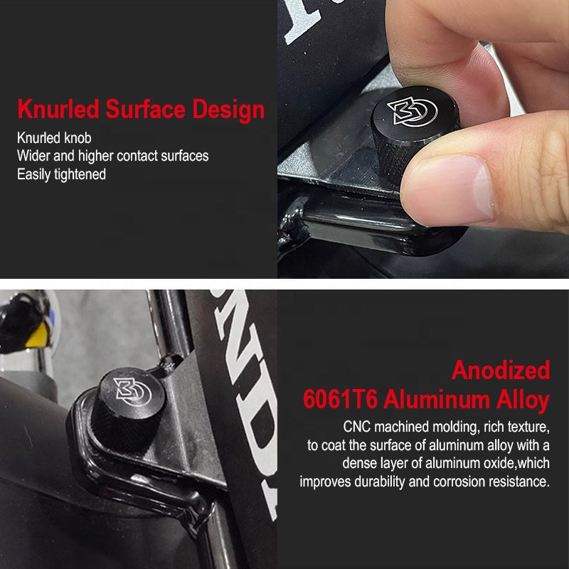 Adjustable Alloy Seat Mounting Knob Cross Cub 110 Fastening New Seat Manual Installation 110 CC110 Motorcycles Air Included