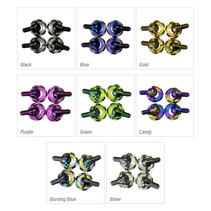 2023 121 Road Glide CVO Titanium Windshield Screw 2024 117 Motorcycle Road Glide Alloy Trim Screws Bolts