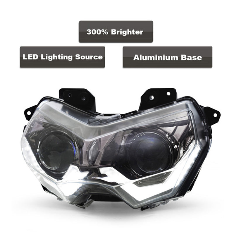 Fit for Kawasaki Z900 2020+ Full LED Headlight Assembly Motorcycle Headlight Spotlight Bulb LED Headlight Lamp