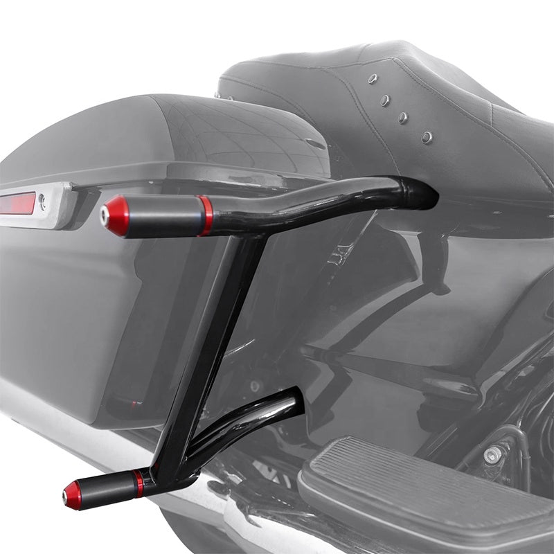 2009-2024 Electra Glide Motorcycle Rear Crash Bar Street Glide Road King Saddlebag Guards New Condition Bumper Accessories