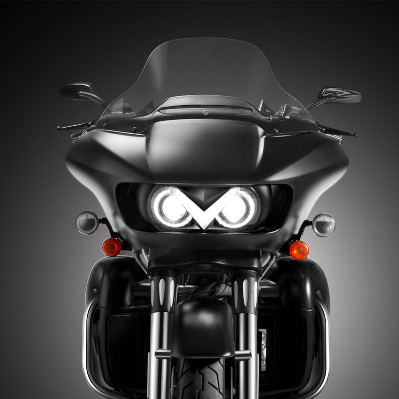 Haarley Davidson 2015+ ROAD GLIDE 2015+ ROAD GLIDE LIMITED LED Headlamp Front Motorcycle Headlight 12V New Plastic Aluminum