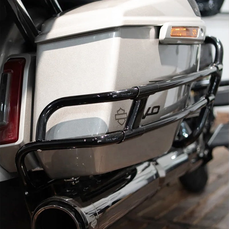 2023 Road Glide CVO and Street Glide CVO Motorcycle Rear Saddlebag Guards 2024 FLHX/FLTRX Bar Guard Rails Bumper Accessories